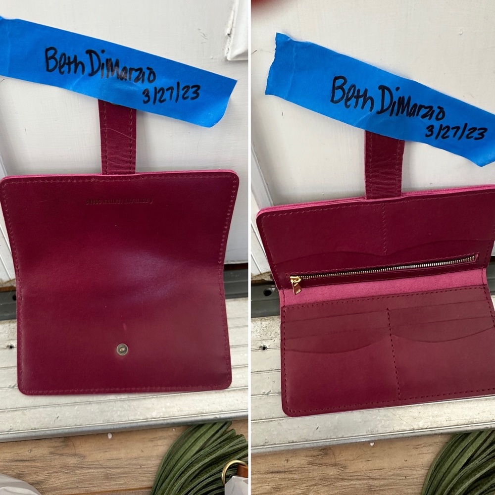 Portland leather goods bifold wallet